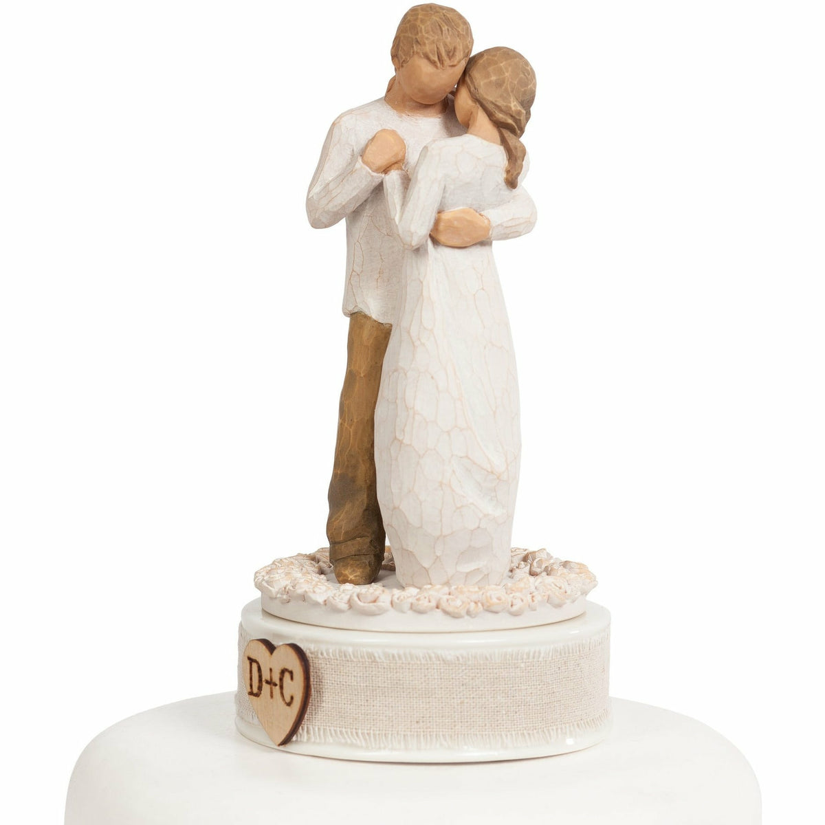 Personalized Willow Tree ® Promise Wedding Cake Topper 