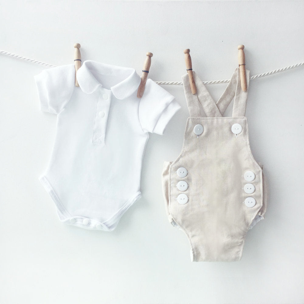 linen baby clothes
