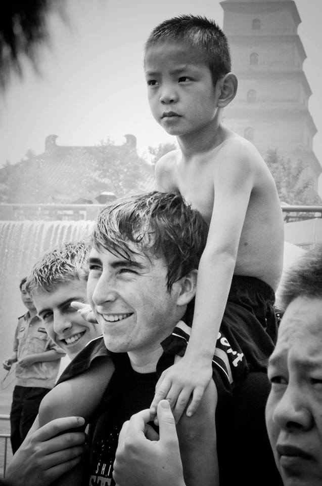 Robert's first trip to China in 2011