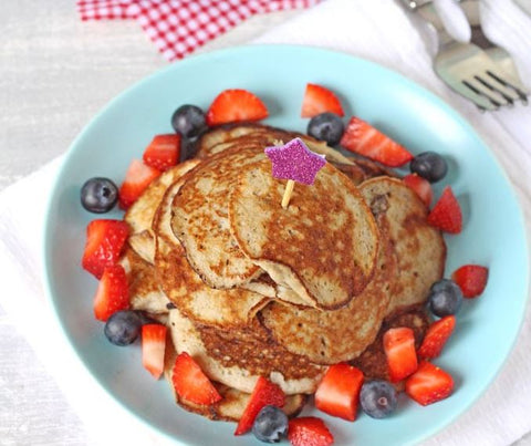 Two ingredient pancakes from My Fussy Eater