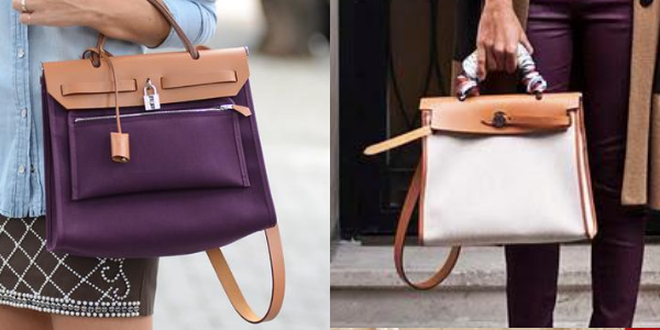 The difference between the original Hermès Herbag and the Herbag Zip