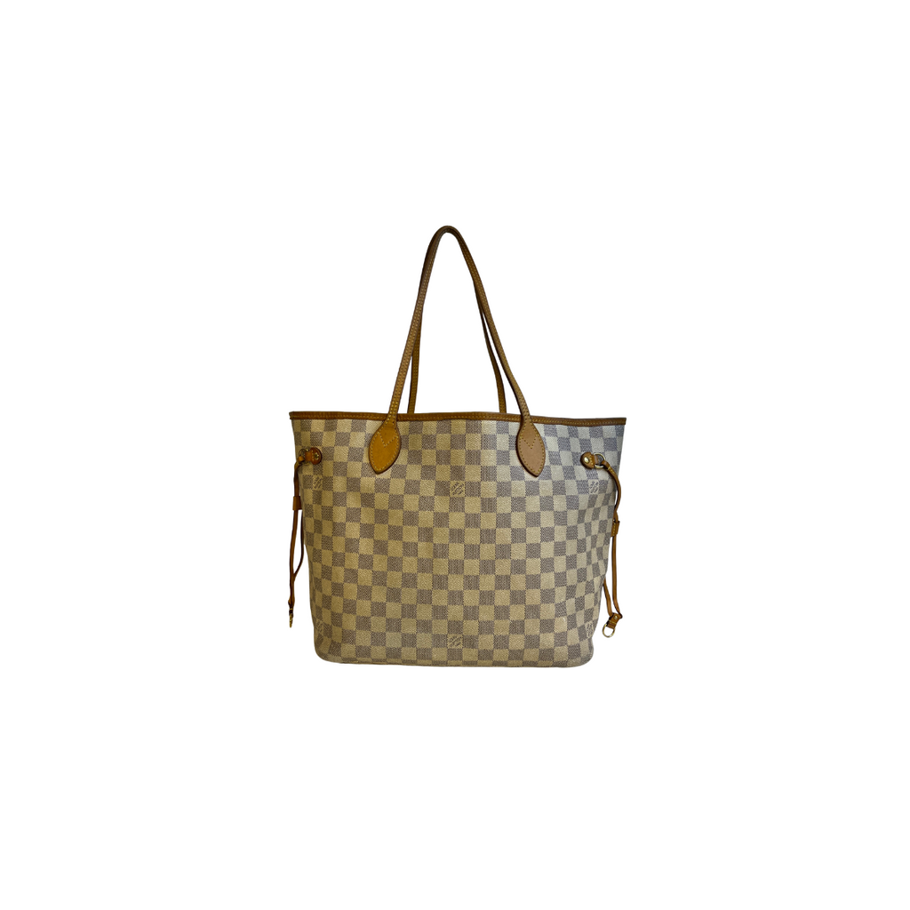 Louis Vuitton - Louis Vuitton neverfull MM damier azur canvas - Shoulder bag - Etoile Luxury Vintage
