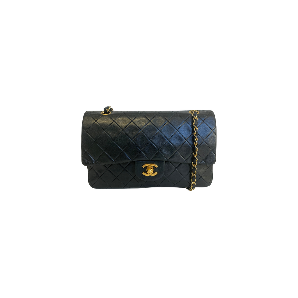 Chanel - Chanel Classic Flap bag double medium - Shoulder bag - Etoile Luxury Vintage