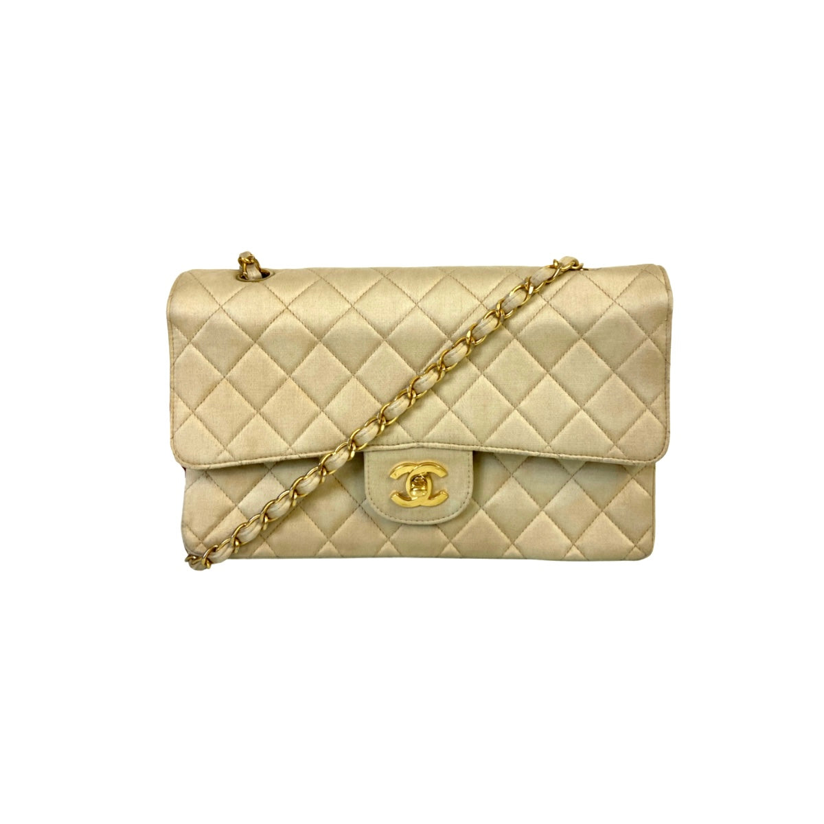 Werkgever waarom Uithoudingsvermogen Chanel Classic Flap Bag Medium Silk – l'Étoile de Saint Honoré