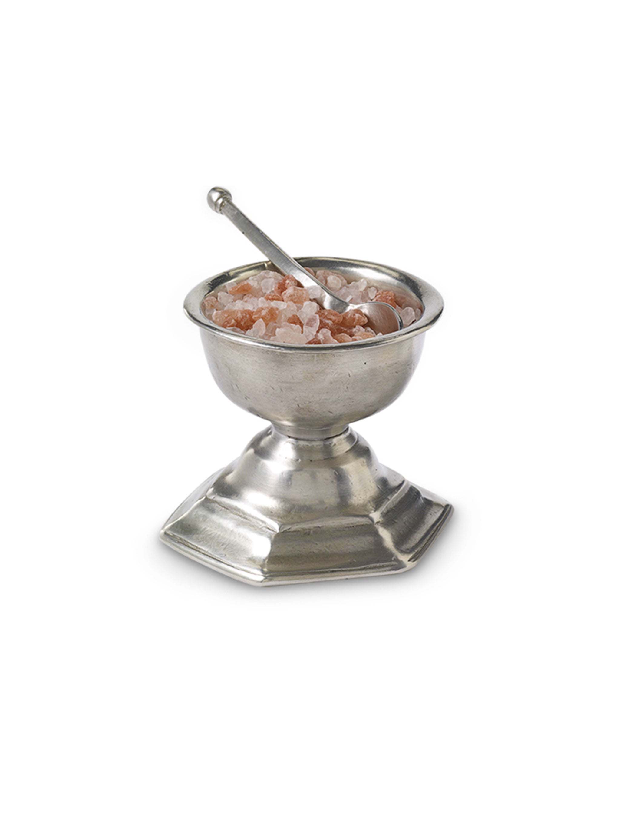 salt dish and spoon