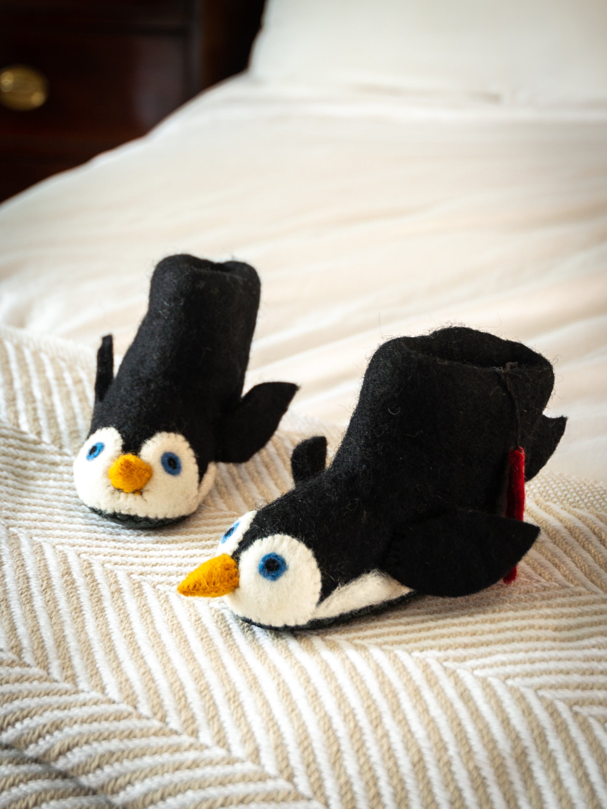 penguin slippers