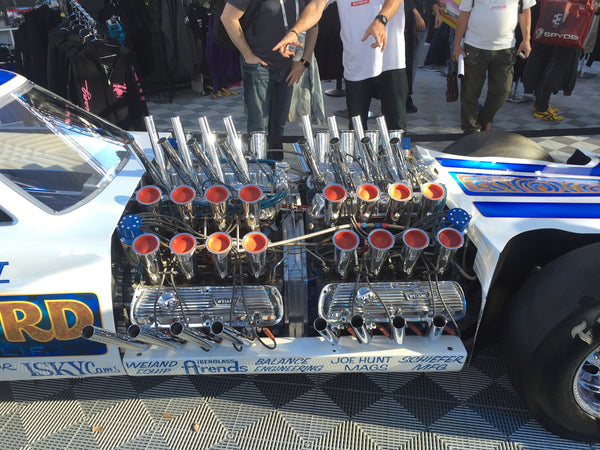 Massive Engine Drag car at SEMA Las Vegas 2015