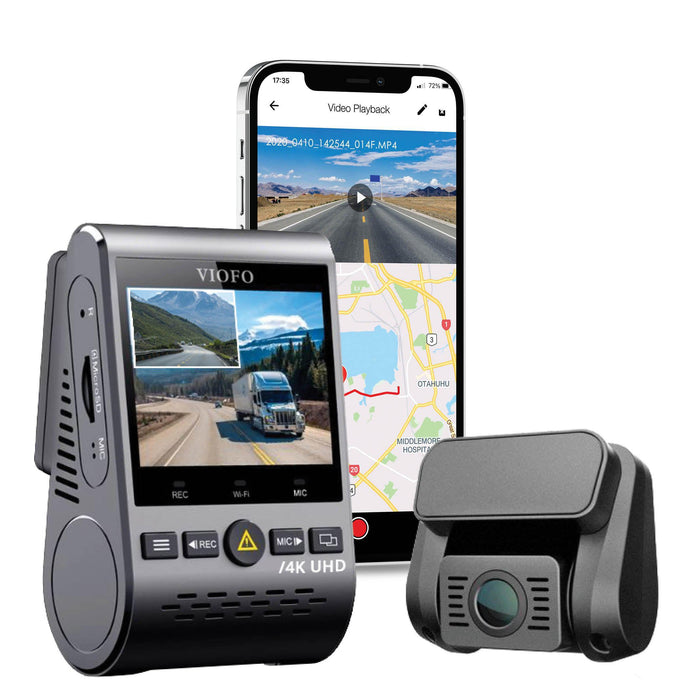 VIOFO A129 Pro Duo 4K 2-Channel Dash Cam with GPS