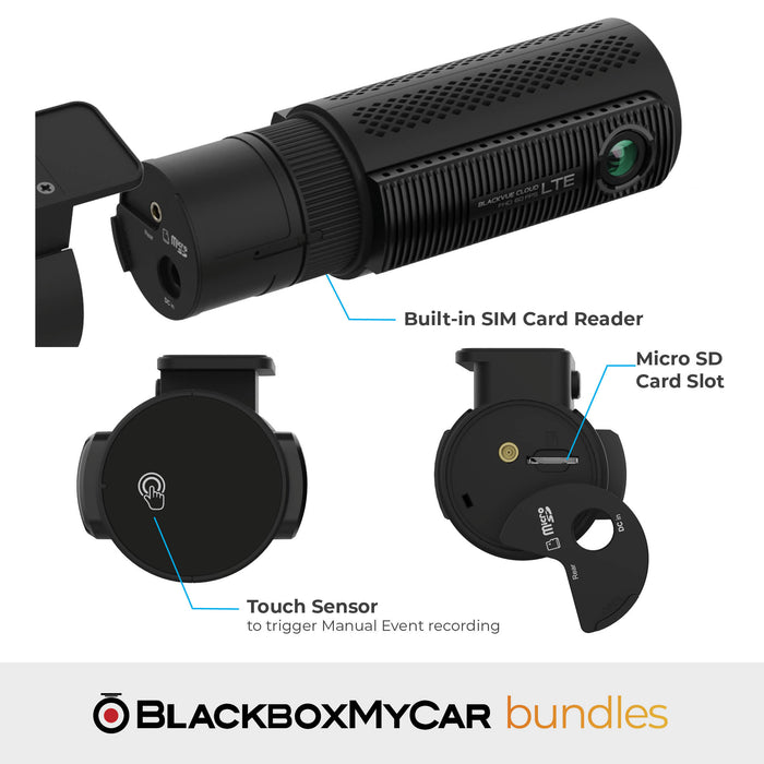 [Signature Bundle] BlackVue DR770X-2CH LTE  + BlackboxMyCar PowerCell 8 Battery Pack + Bonus 1-Year Warranty