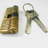 Cut-Away 7 Pin Dimple Practice Lock