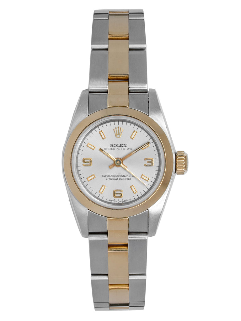 ROLEX Oyster Perpetual Ladies Bi-Metal 