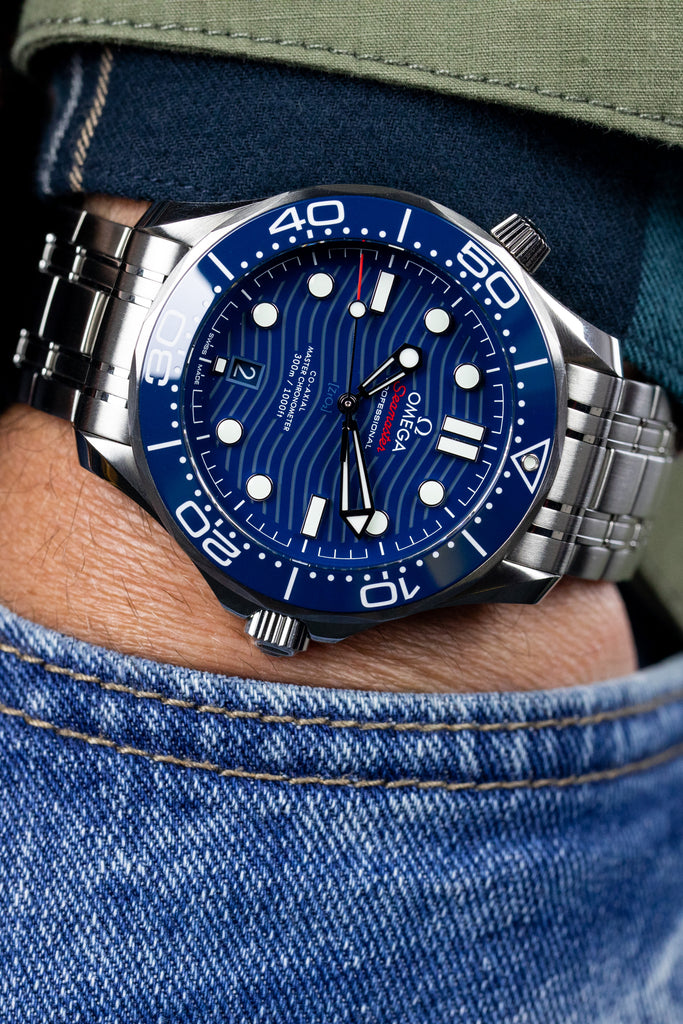 omega seamaster professional 300m blue