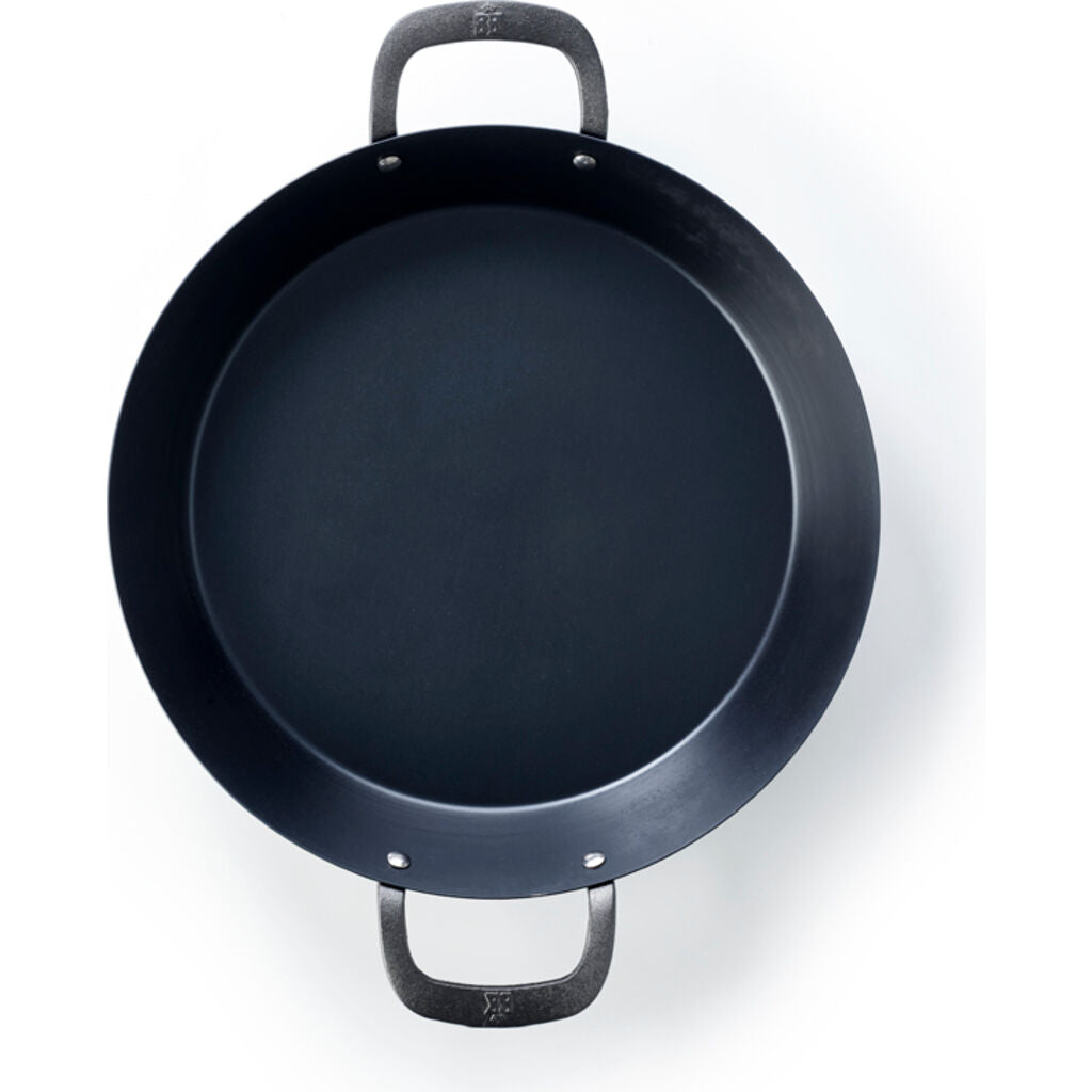 Stemmen bom organiseren BK Cookware Paella Pan with Side Handles | Black Steel – Sportique