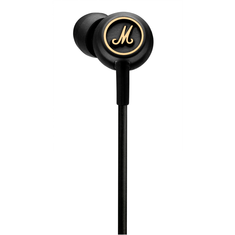 Glamour Hysterisk morsom Diskant Marshall Mode EQ In-Ear Headphones Black/Gold – Sportique