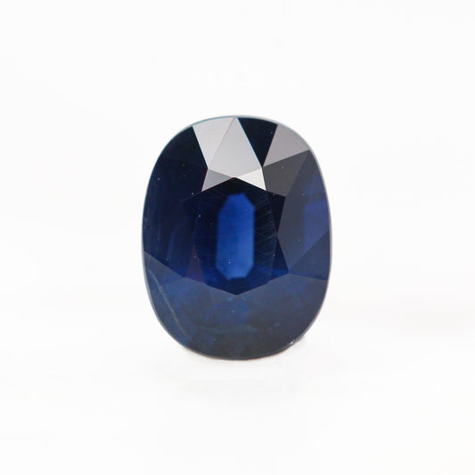 0.88 Carat Blue Oval Sapphire for Custom Work - Inventory Code BOS088 - Midwinter Co. Alternative Bridal Rings and Modern Fine Jewelry