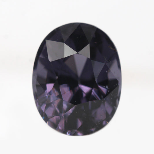 2.90 Carat Purple Oval Spinel for Custom Work - Inventory Code PSO290 - Midwinter Co. Alternative Bridal Rings and Modern Fine Jewelry