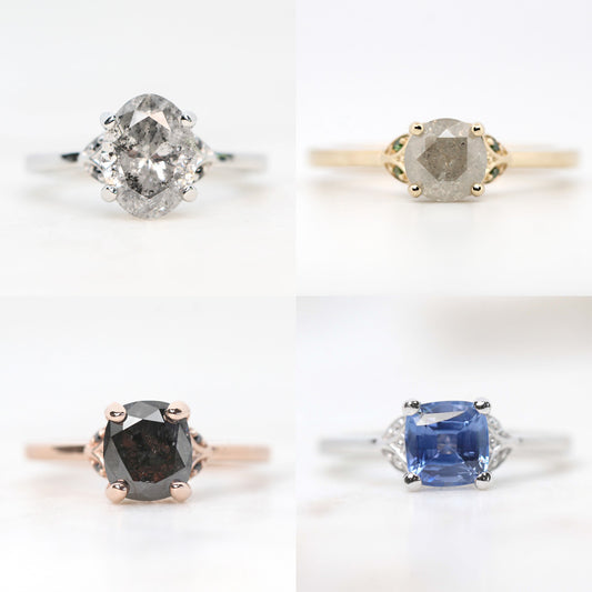 Cecelia Setting - Midwinter Co. Alternative Bridal Rings and Modern Fine Jewelry