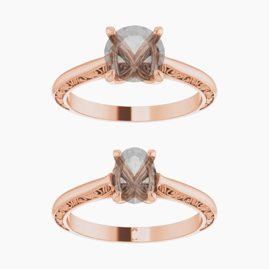 Vivienne Setting - Midwinter Co. Alternative Bridal Rings and Modern Fine Jewelry