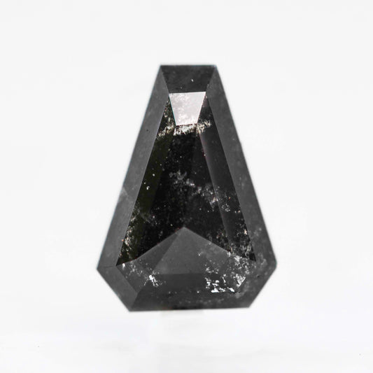 1.50 Carat Black Celestial Elongated Trapezoid Diamond for Custom Work - Inventory Code BCT150 - Midwinter Co. Alternative Bridal Rings and Modern Fine Jewelry