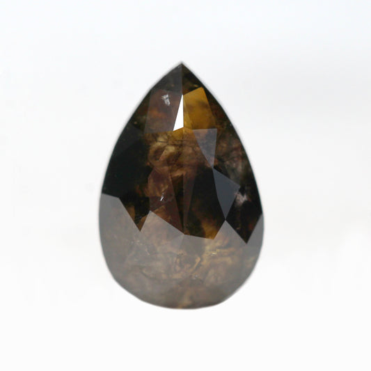 1.84 Carat Dark Brown Pear Celestial Diamond for Custom Work - Inventory Code NBP184 - Midwinter Co. Alternative Bridal Rings and Modern Fine Jewelry