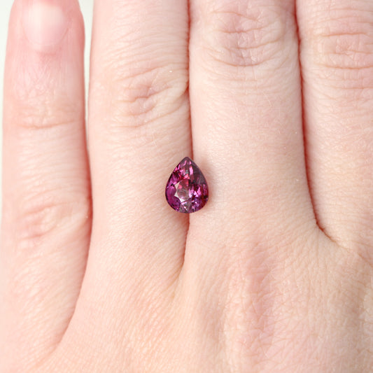 2.37 Carat Magenta Pink Pear Ruby for Custom Work - Inventory Code PPS237 - Midwinter Co. Alternative Bridal Rings and Modern Fine Jewelry