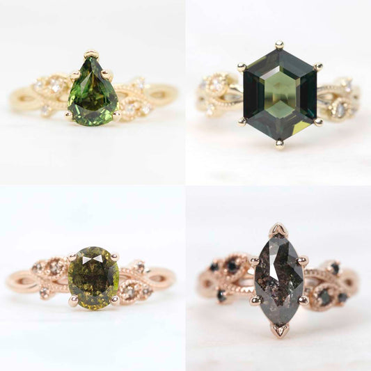 Jasmine Setting - Midwinter Co. Alternative Bridal Rings and Modern Fine Jewelry