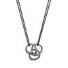 Triple Baby Bent Loop Necklace
