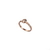 Rose Cut Diamond Ring
