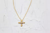 Flower Cross Necklace