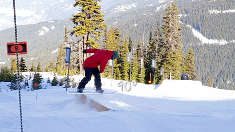 Frontside Boardslide Locked