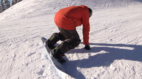 How to sideslip on a snowboard
