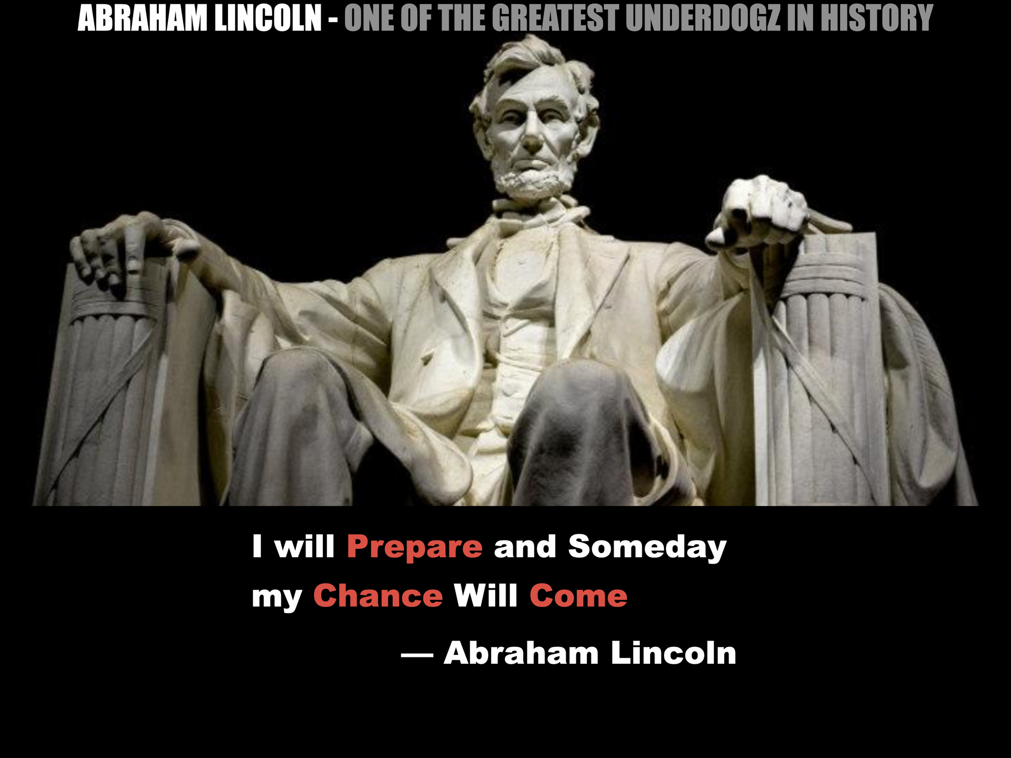 abraham lincoln  one of the greatest underdogz in history