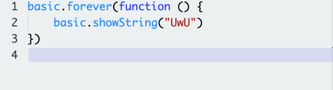 Javascript coding with microbit