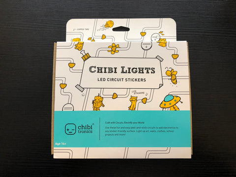 Product image of Chibitronics Chibi Lights LED Circuit Stickers STEM Starter Kit