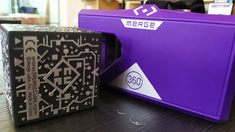 Merge Cube and VR headset on GetHacking Online Store