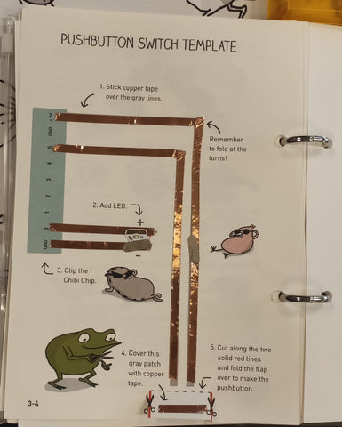 circuit with switch using “Love to Code” book