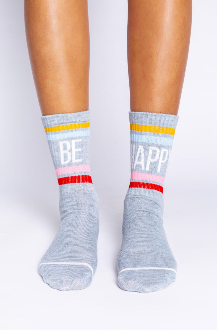 PJ SALVAGE Be Happy Socks – Shop Style