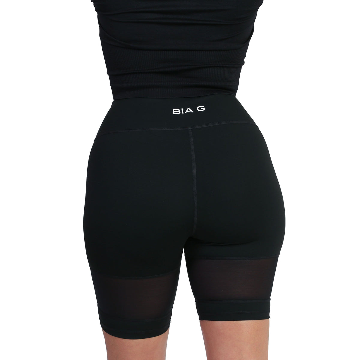 gapfit blackout biker shorts