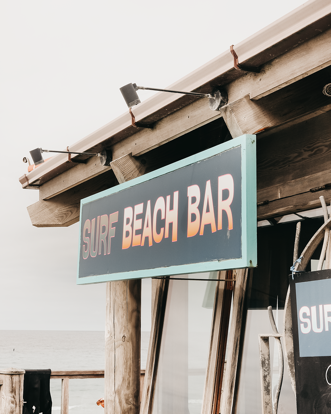 Beach Bar at Sennen Cove, Cornwall