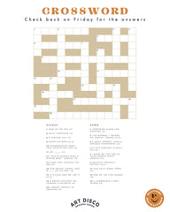 crossword by art disco