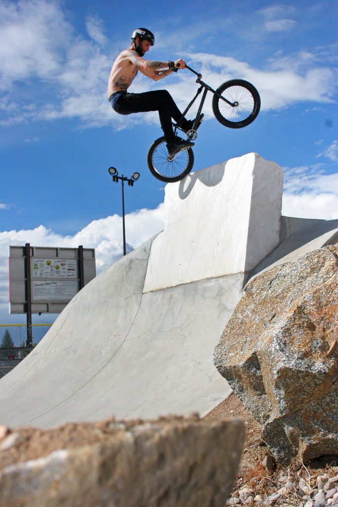 Nic Bonner Fufanu at Gunnison Park. Photo Credit: Preston Levi