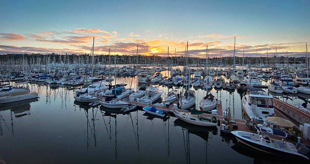 Sunset_San Diego Harbor_Shelter Island