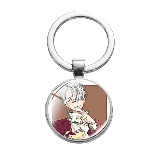 Yuri on Ice Yuri and Victor Ring Necklace 2 Rings Gift