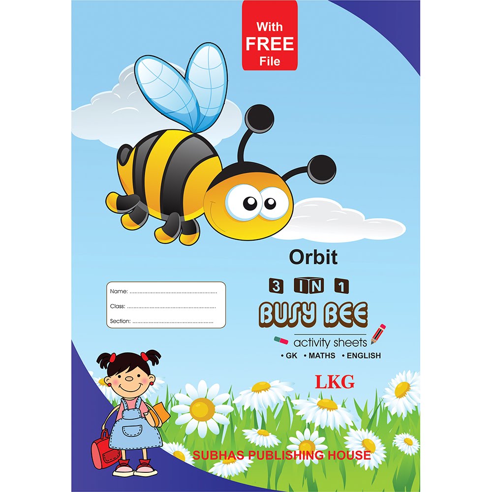 BUSY BEE THREE IN ONE LKG – Subhas Publishing House Pvt Ltd
