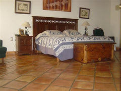 Mexican Tile Flooring Bedroom