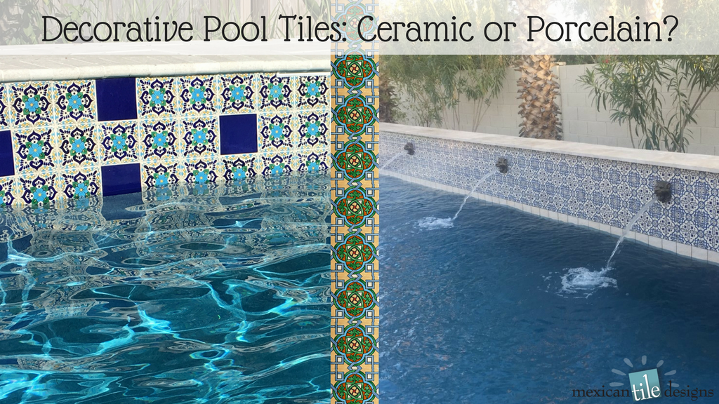 mexican tile designs decorative pool tile porcelain ceramic