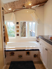 mexican tile bathroom accents tub surroundings