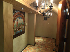 Mexican Tile Mural Hallway