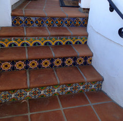 Mexican Tile Staircase