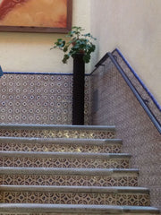 Mexican Tile Staircase